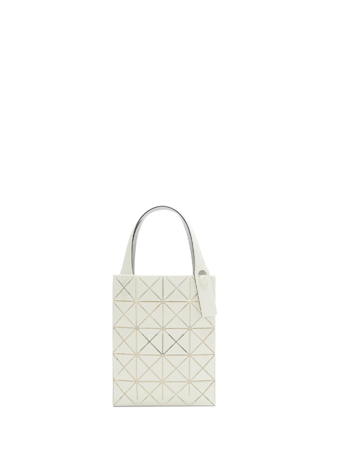 Bao Bao Issey Miyake Matte Cream Mini Prism Plus Tote
