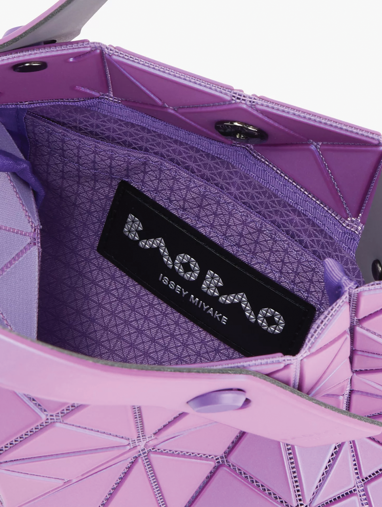 Bao Bao Issey Miyake Purple Mini Prism Plus Tote Bao Bao Issey Miyake Purple Mini Prism Plus Tote
