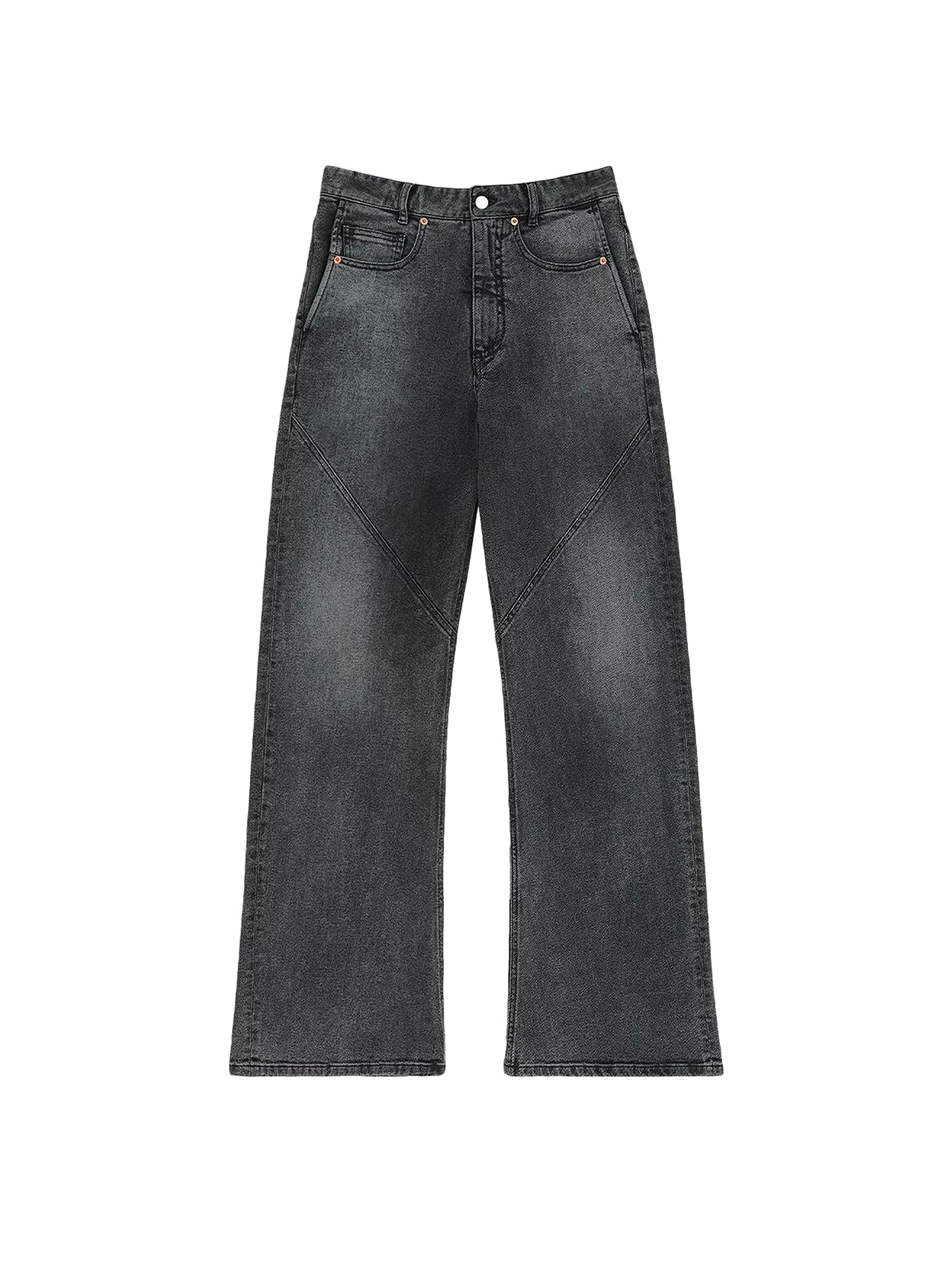 MM6 Black Seam Detail Jeans