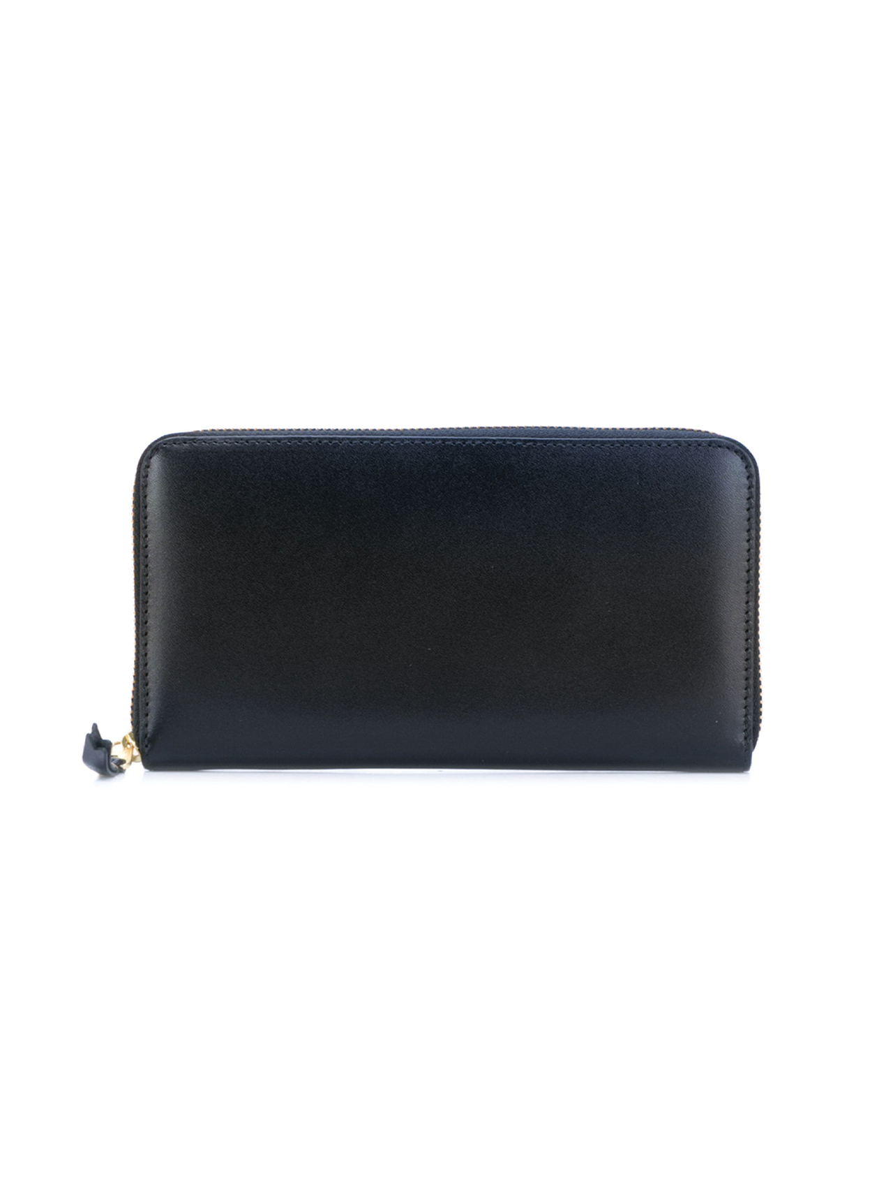 CDG Wallet Black Large Zip Wallet
