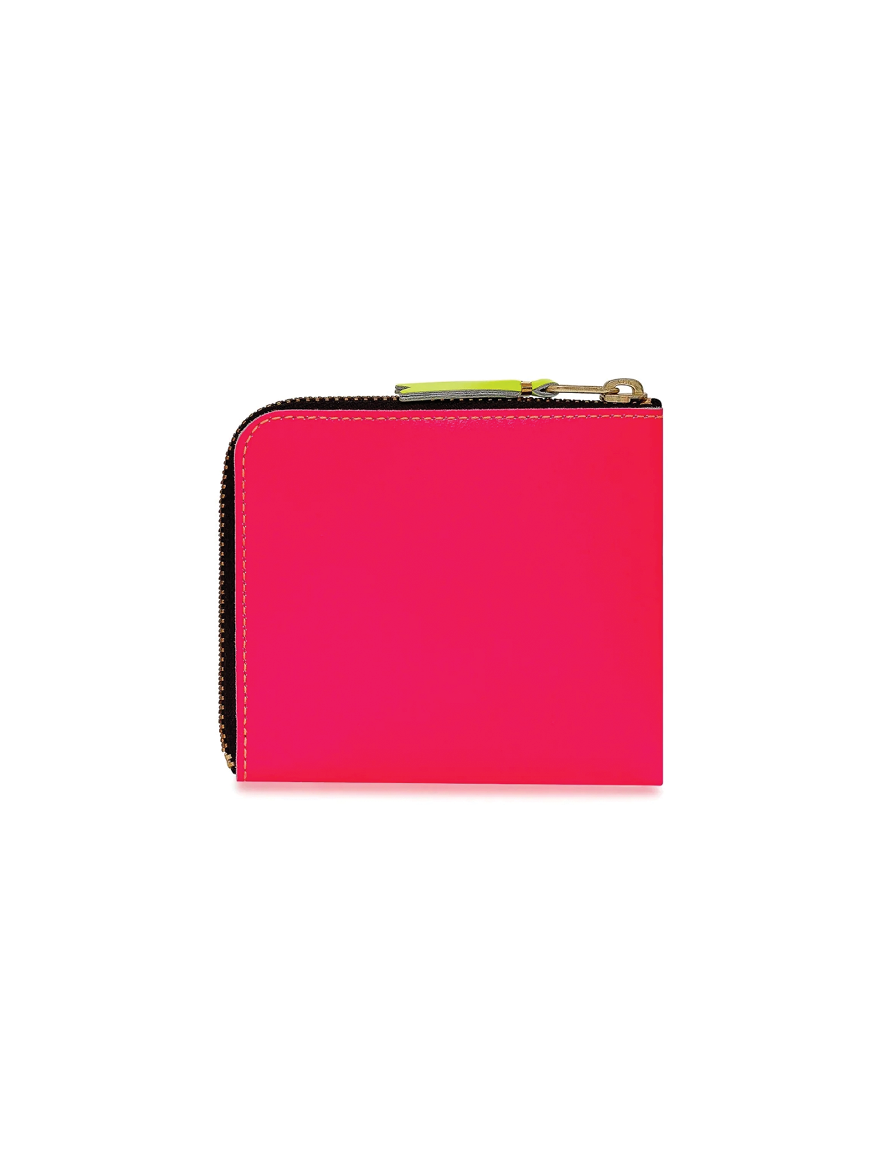 CDG Orange/Pink Small Zip Wallet