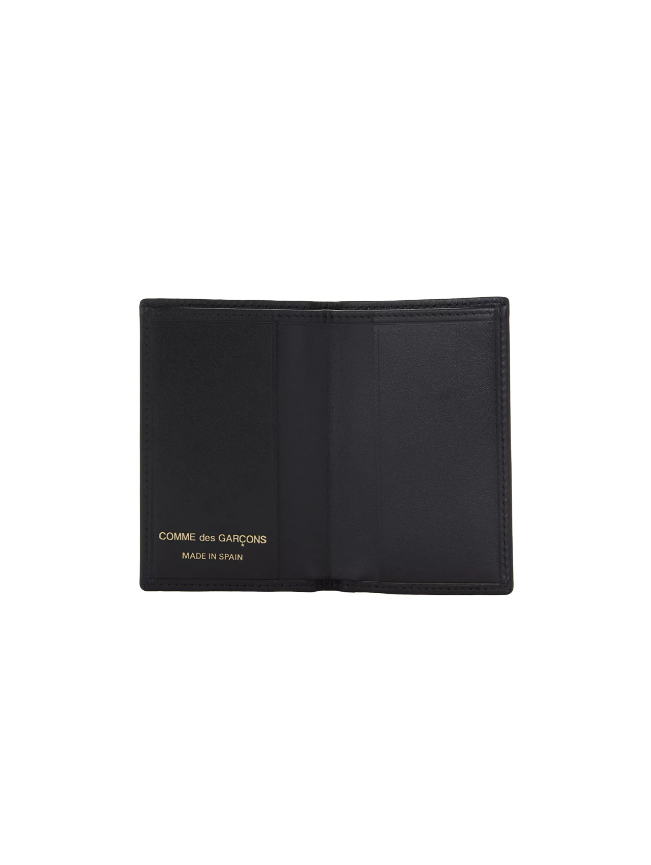 CDG Wallet Black Bifold Card Holder