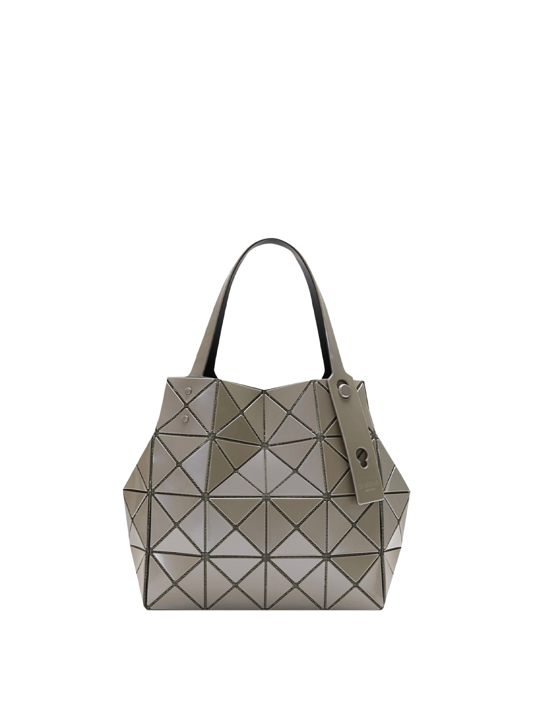 Bao Bao Issey Miyake Pearl Grey Small Carat Bag