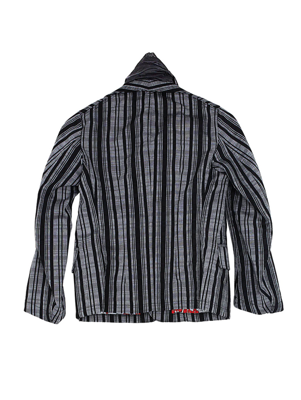 CDG TAO Black/Grey Striped Jacket