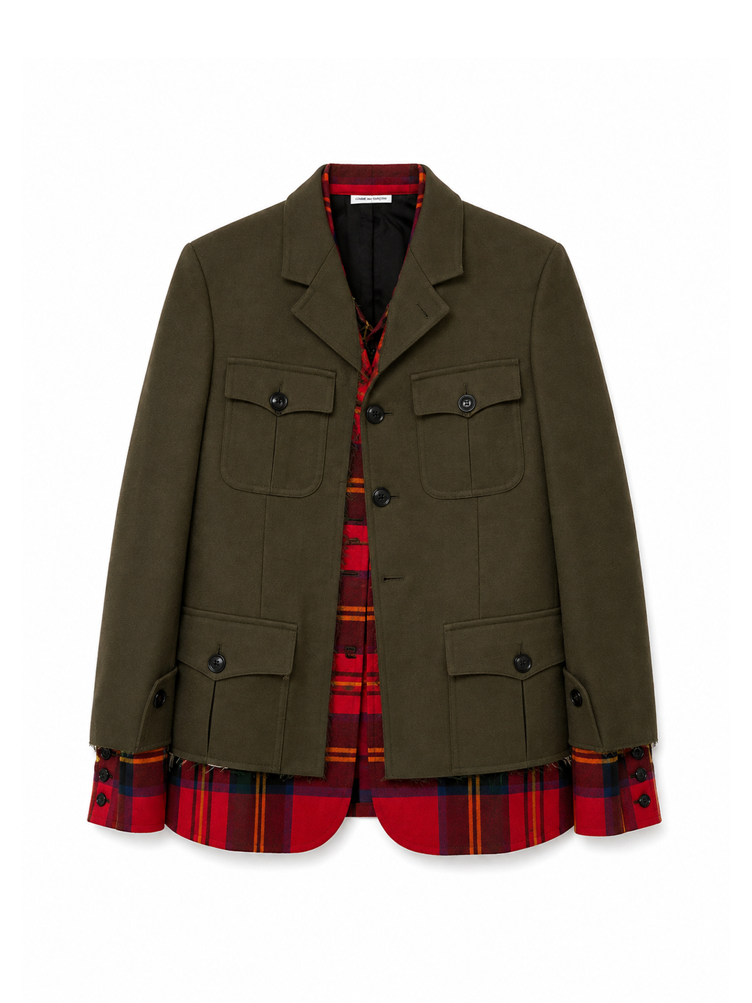 CDG Homme Plus Runway Khaki Jacket