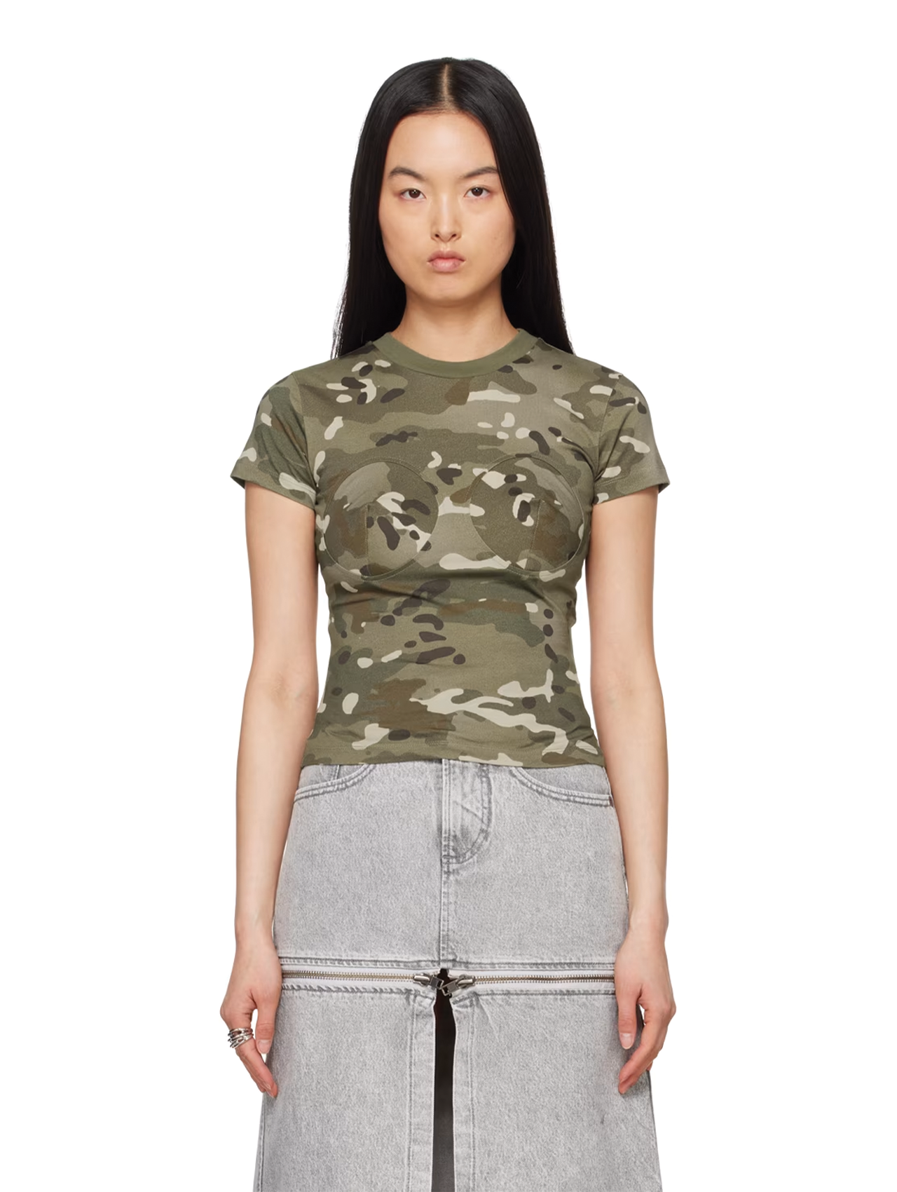 Vaquera Camo Titty T-Shirt