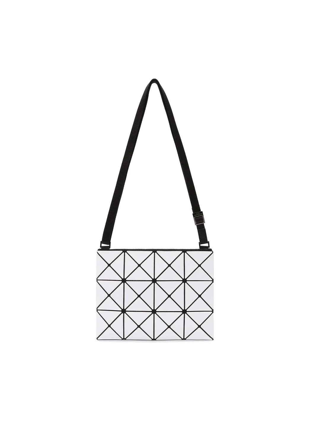 Bao Bao Issey Miyake White Crossbody Shoulder Bag