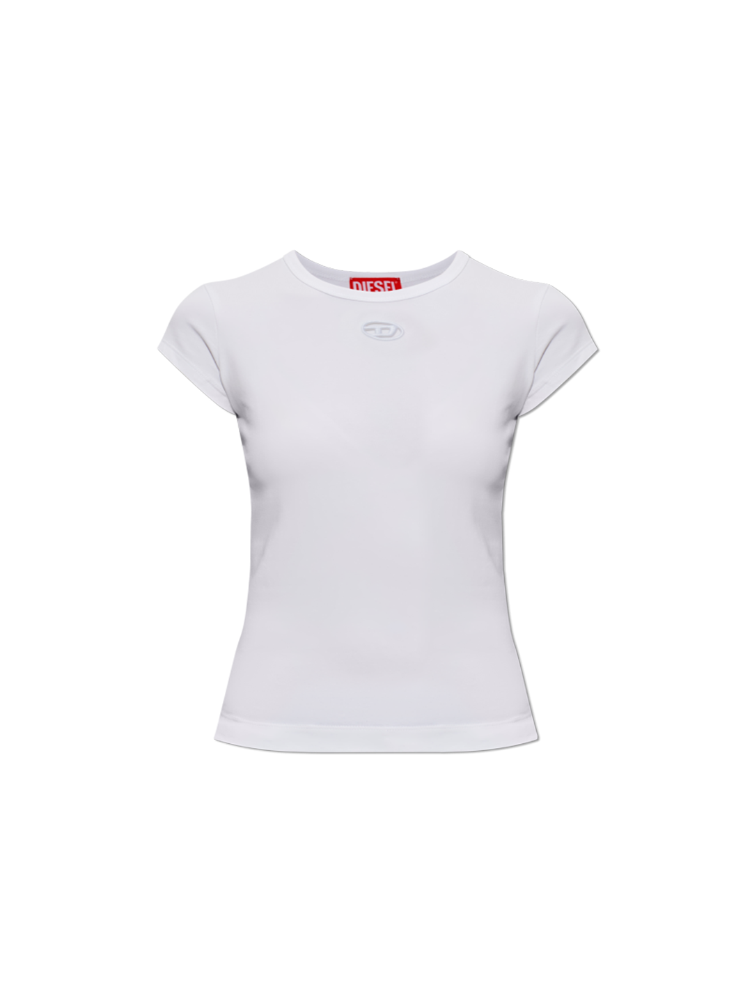 Diesel White T-Angie Logo T-shirt