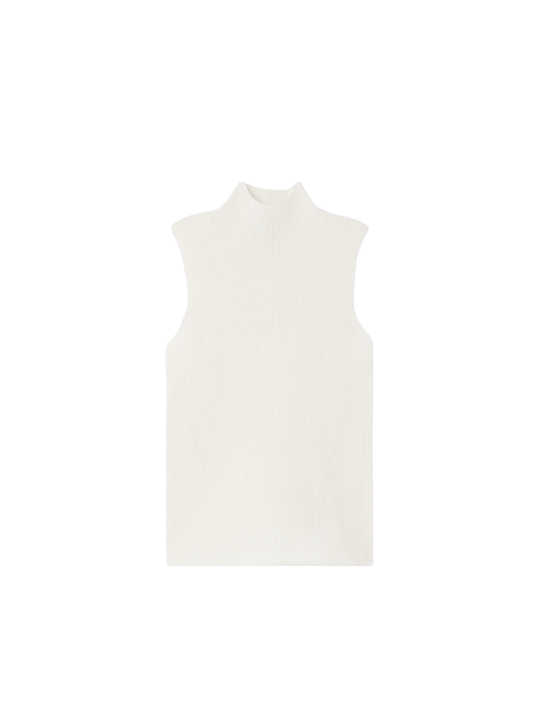 CFCL White Portrait Sleeveless Top