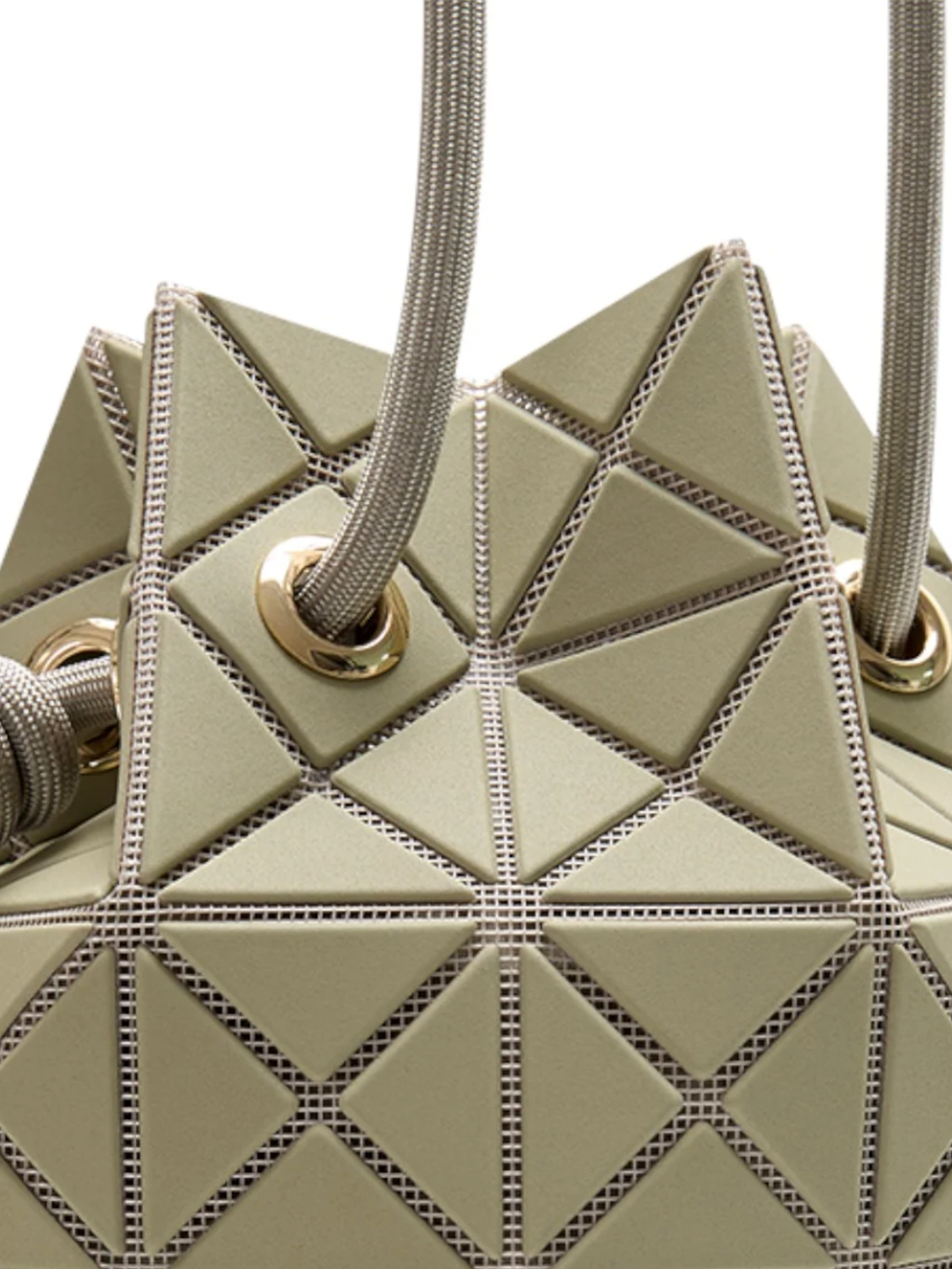 Bao Bao Issey Miyake Matte Sphene Yellow Wring Bag