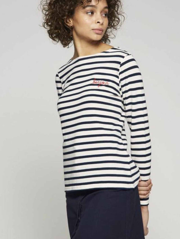 Maison Labiche Bonjour Long Sleeve Sailor Shirt