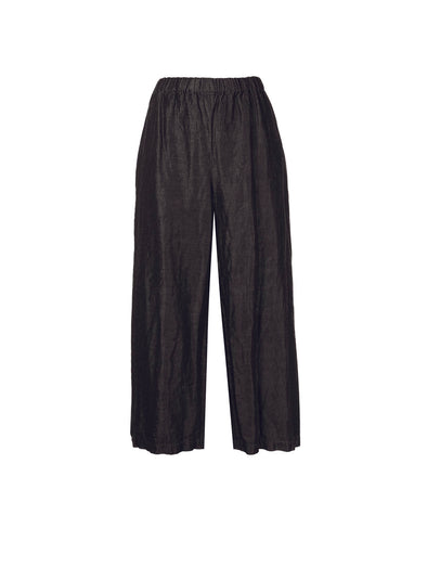 CDG CDG Black Cropped Wide Leg Pants