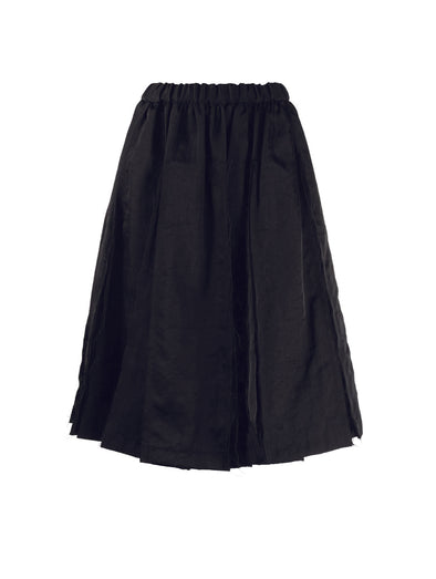 CDG CDG Black Pleated Skirt