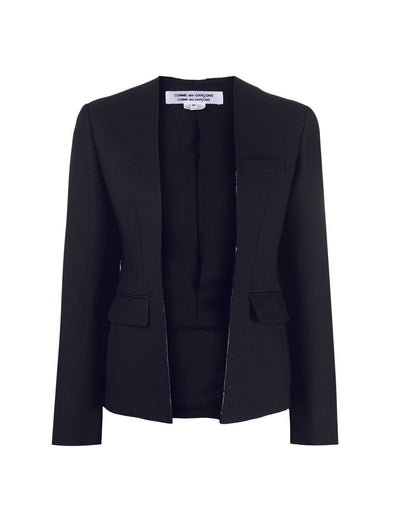 CDG CDG Black Raw Cut Blazer