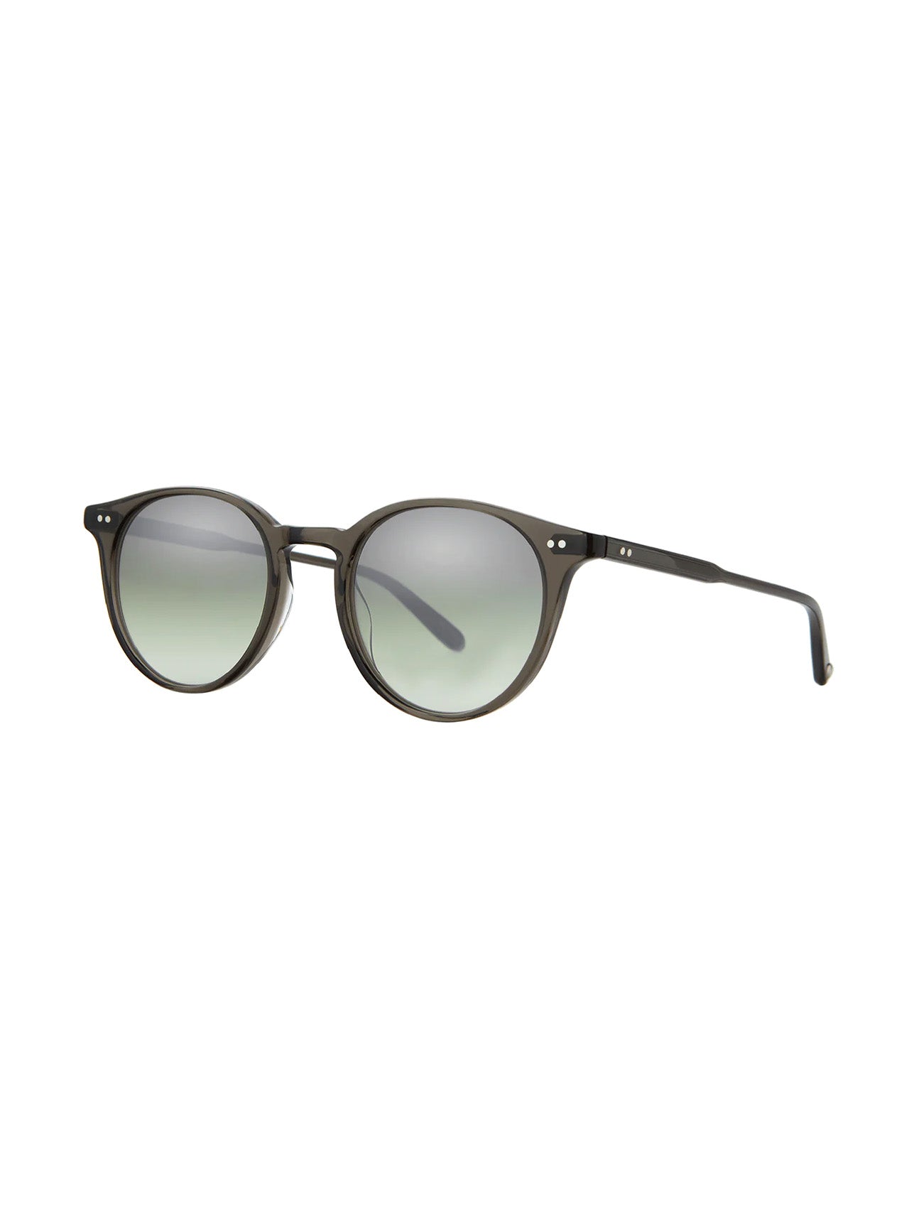 Garrett Leight Clune Black Glass