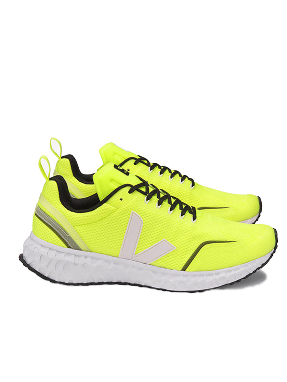 Veja Yellow Condor Mesh Running Shoe