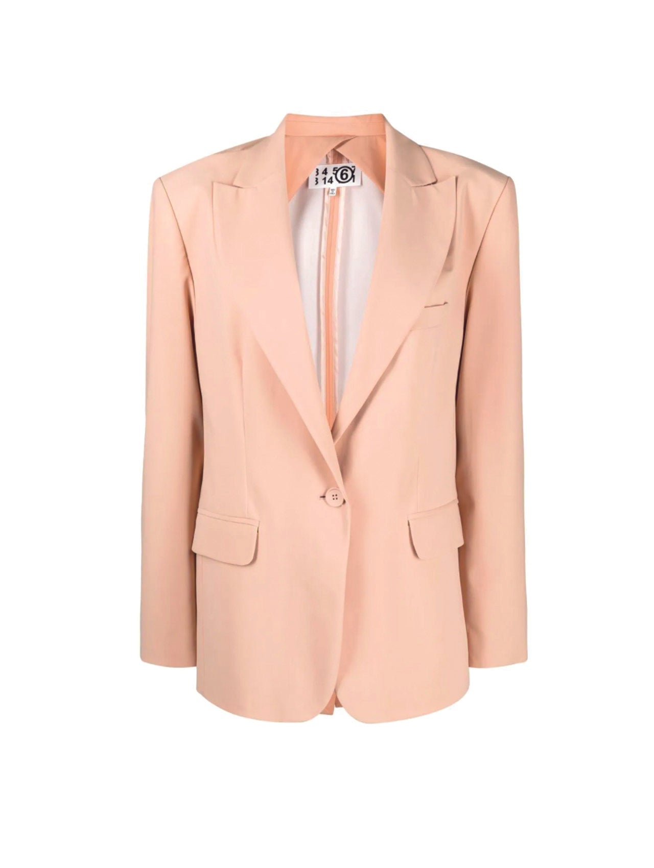 MM6 Peach Beige Dress Jacket