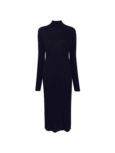MM6 Black Stretch Dress