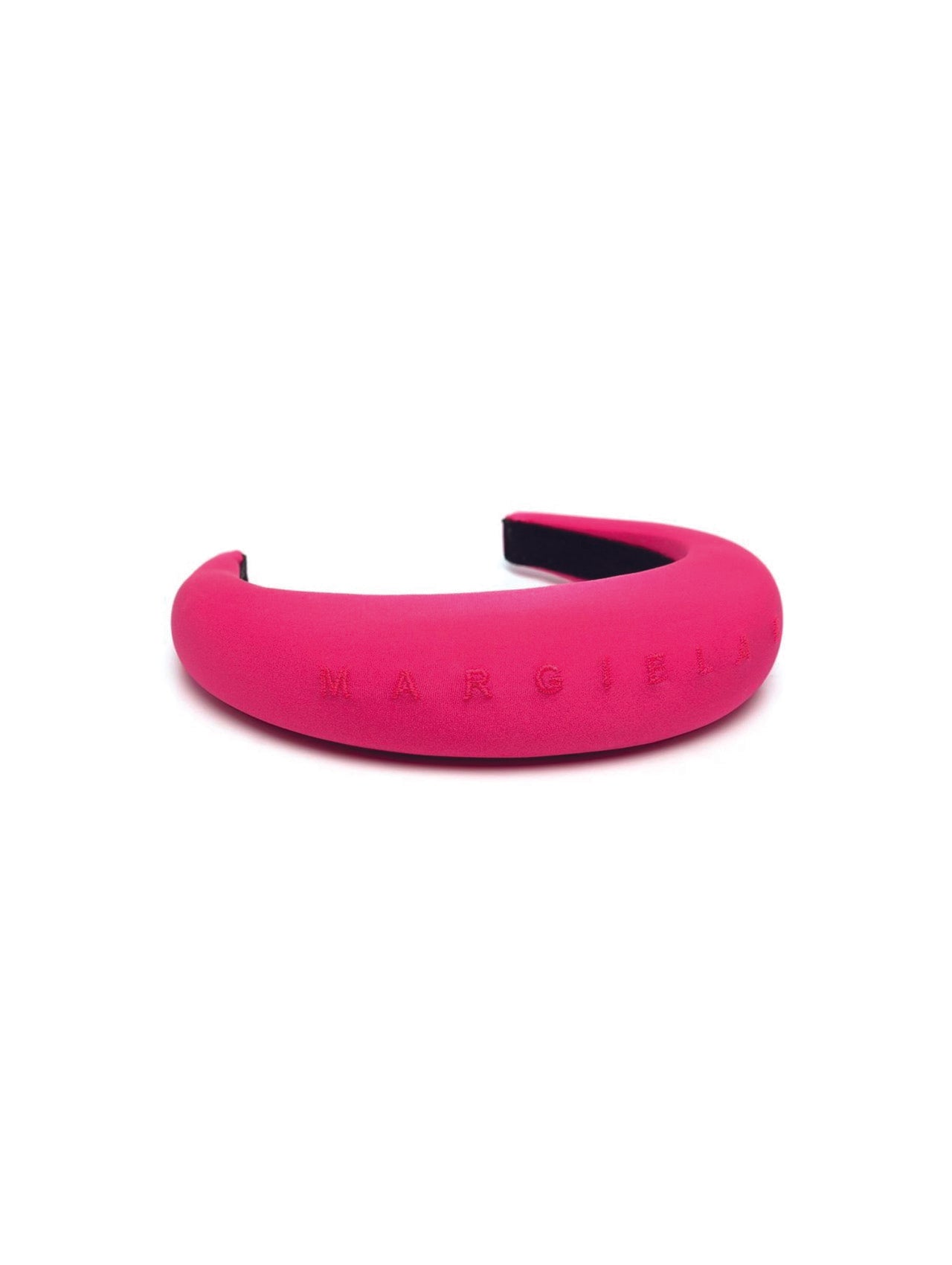 MM6 Fuchsia Embroidered Head Band