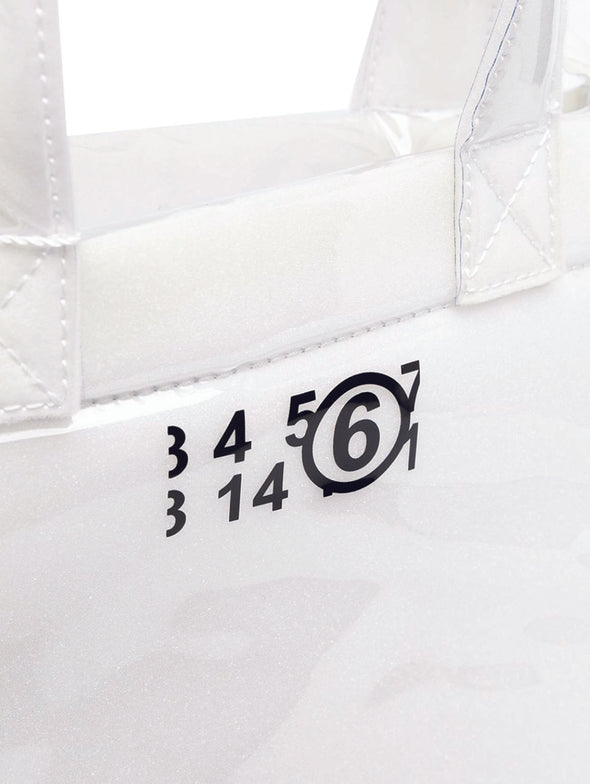 MM6 White Foam Tote Small