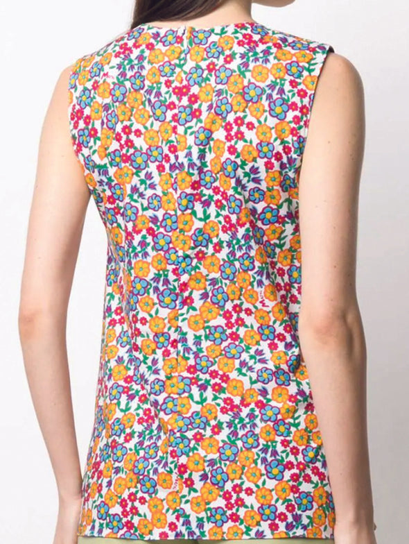 Marni Pop Garden Puckered Top