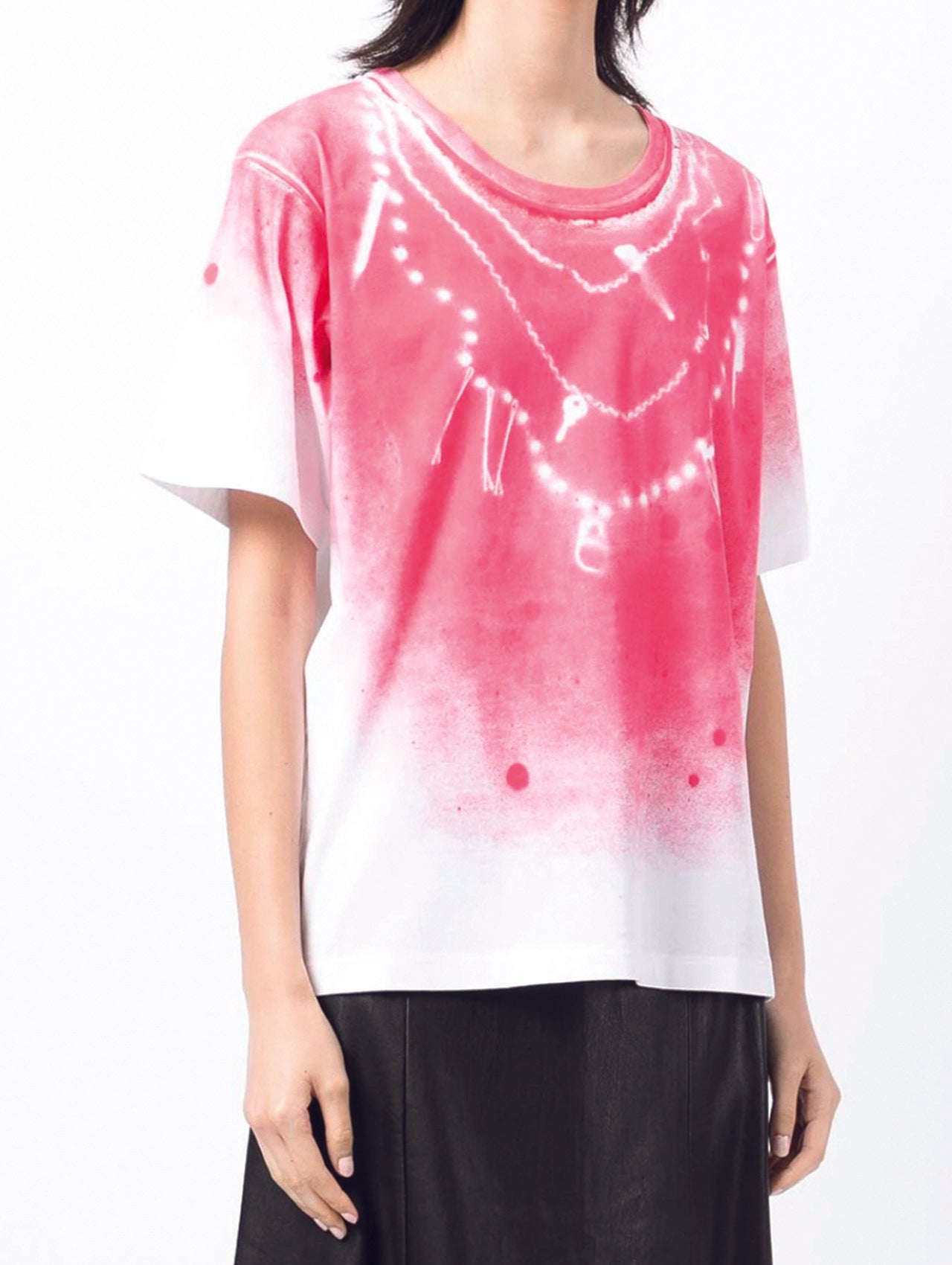 Marni Pink Tie Dye T-Shirt