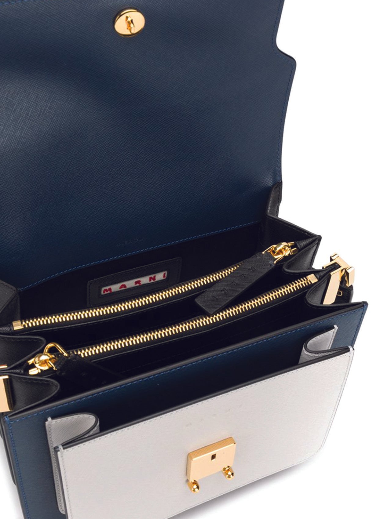 Marni, Bags, Marni Mini Trunk Textured Leather Bag