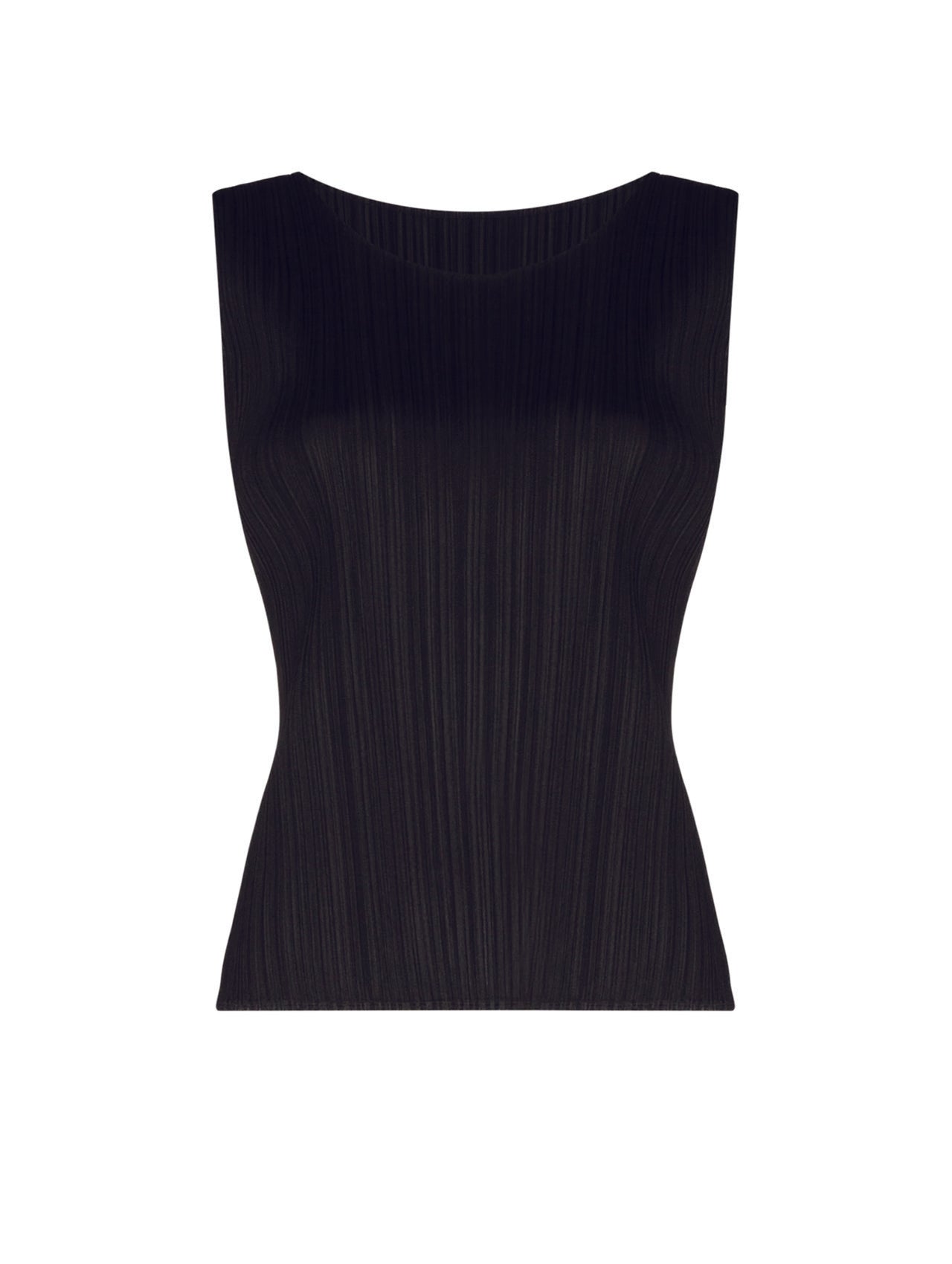 Pleats Please Issey Miyake Black Basics Tank Top