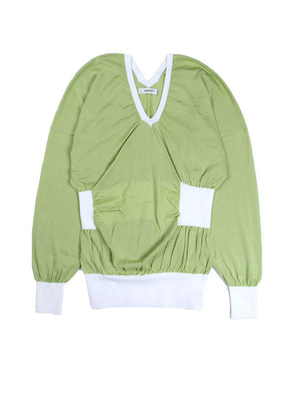 Sulvam Green Knit