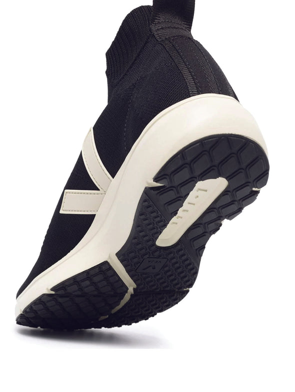 Veja x Rick Owens Black Mid V-Knit