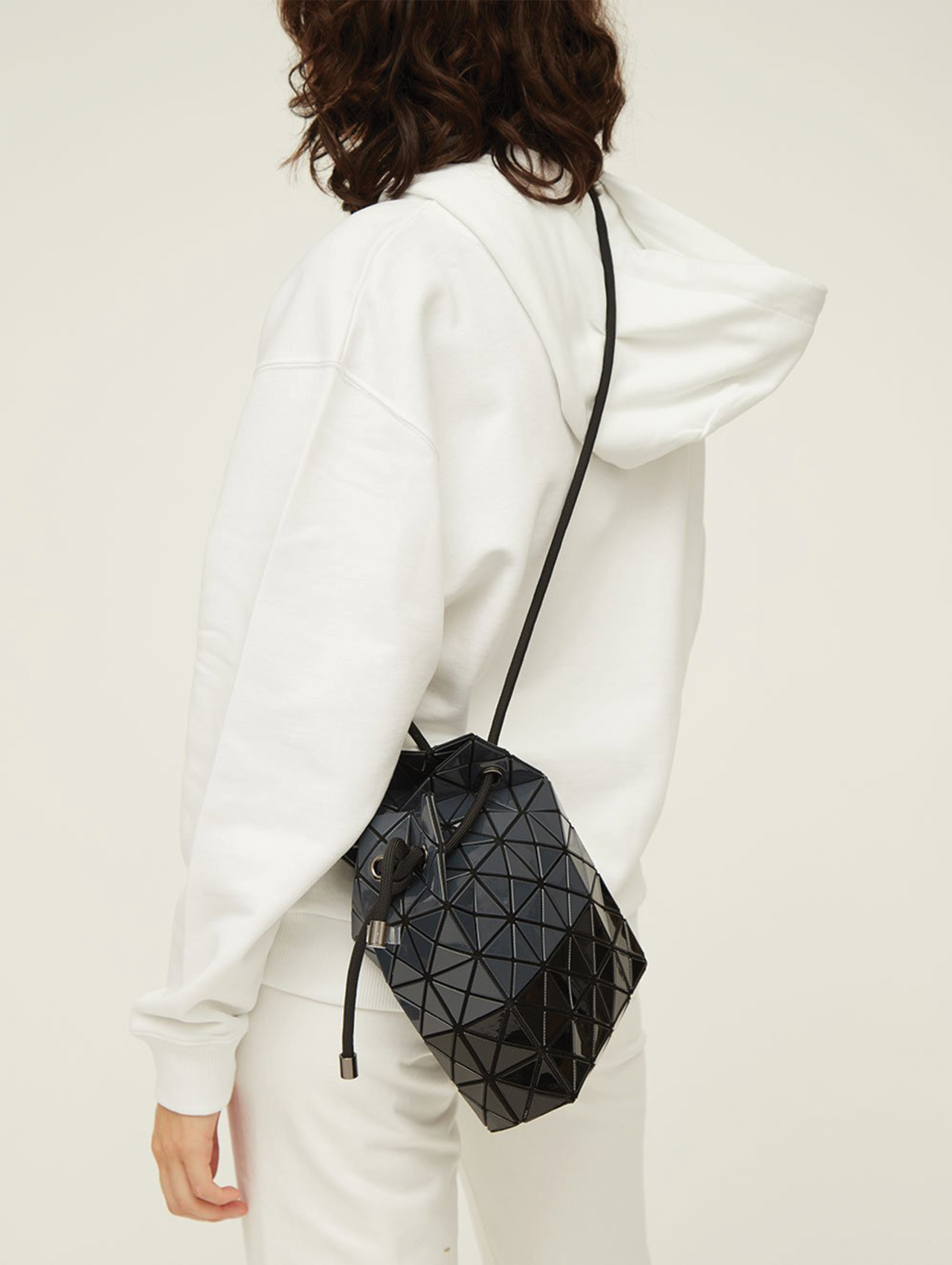 Bao Bao Issey Miyake Black Wring Bag