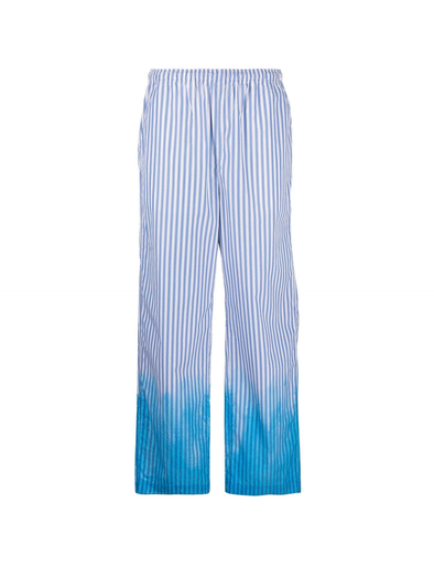 Marni Blue Dip Dye Stripe Pants