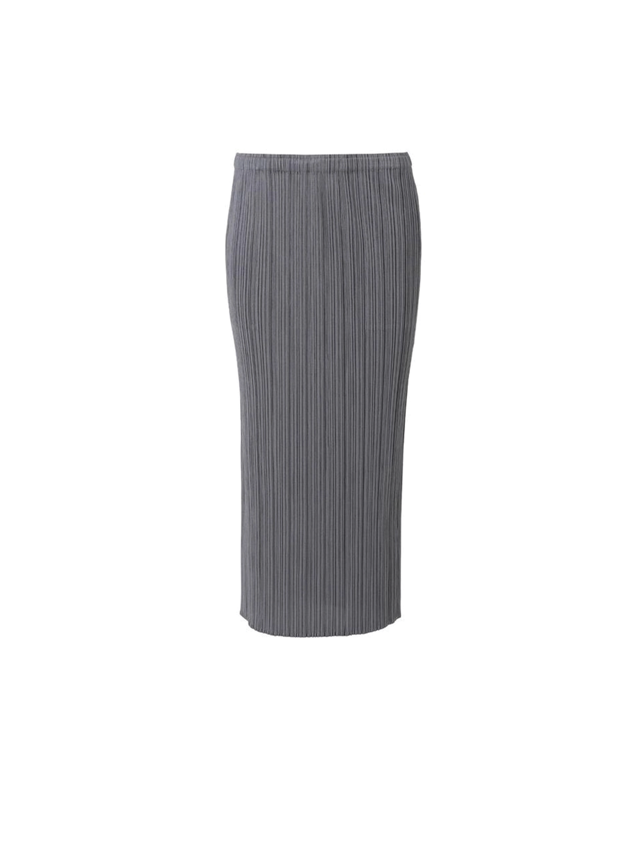 Pleats Please Issey Miyake Grey Basics Skirt