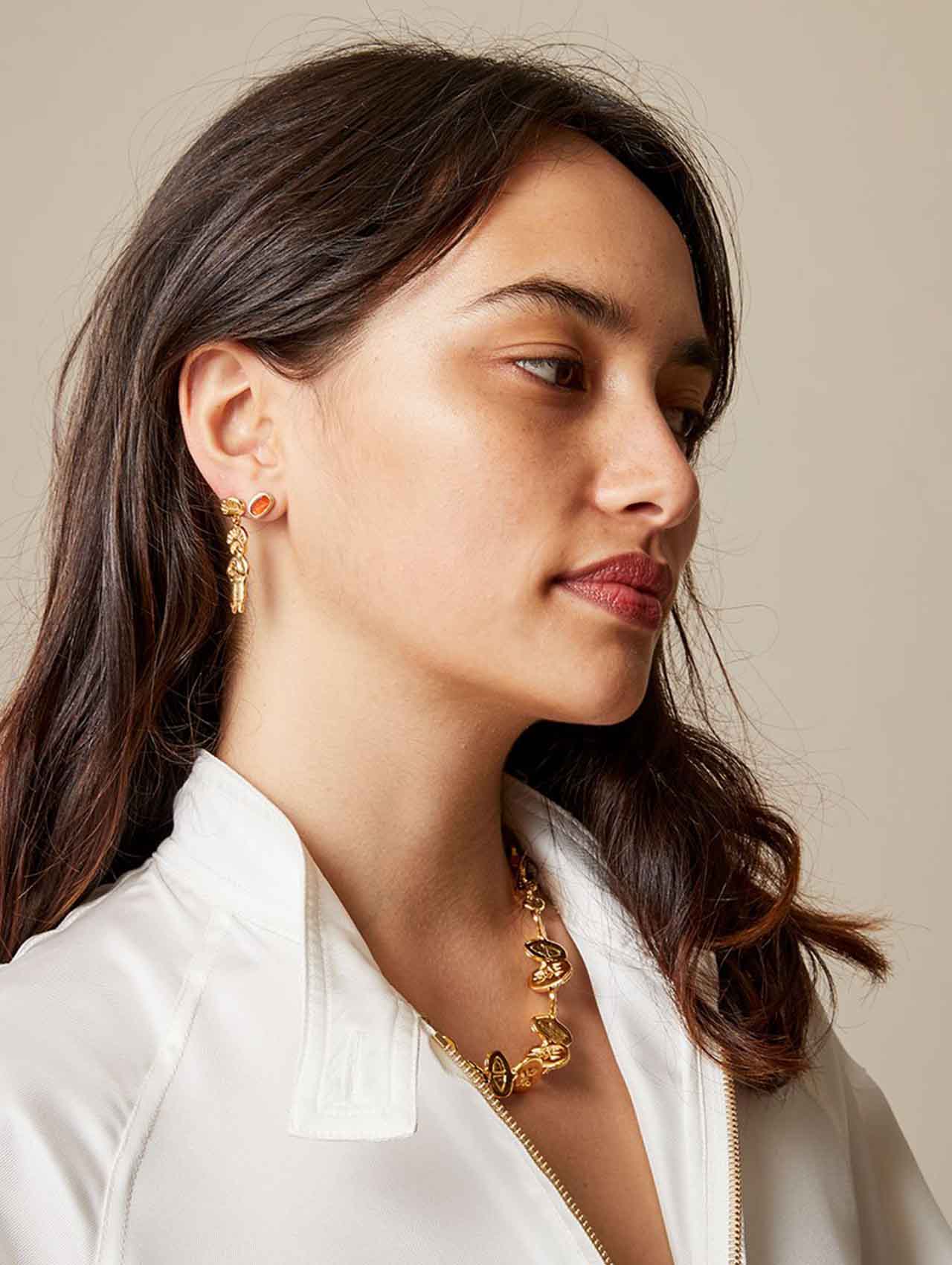 Lucy sales folk earrings