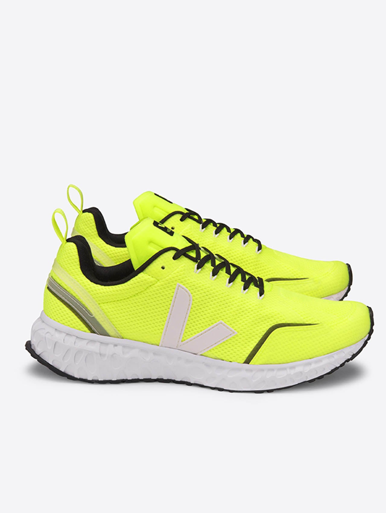 Veja Yellow Condor Mesh Running Shoe